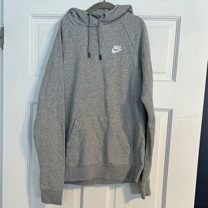 Nike Women's Heather Gray Hoodie
